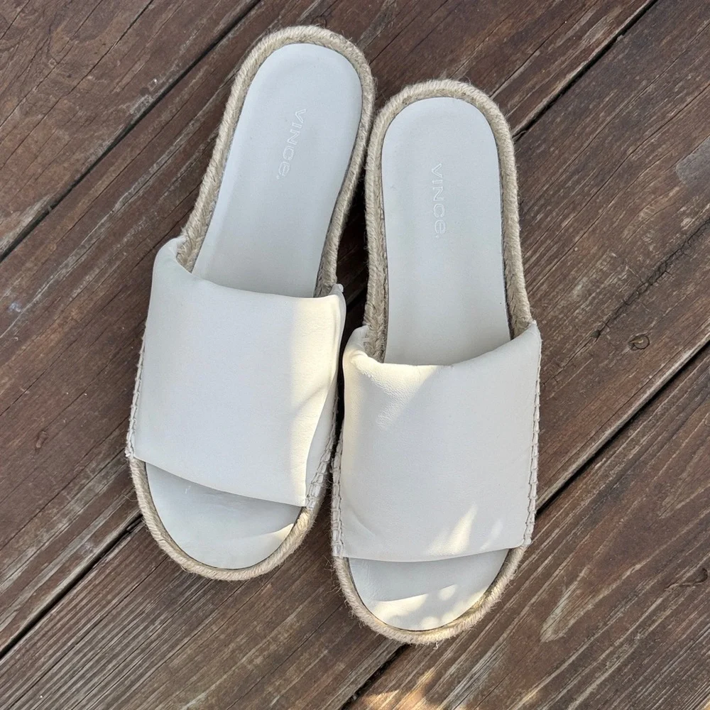 Vince Women's Jesse Slip On Espadrille Sandals 8.5